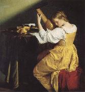 Orazio Gentileschi Lutspelerska china oil painting artist